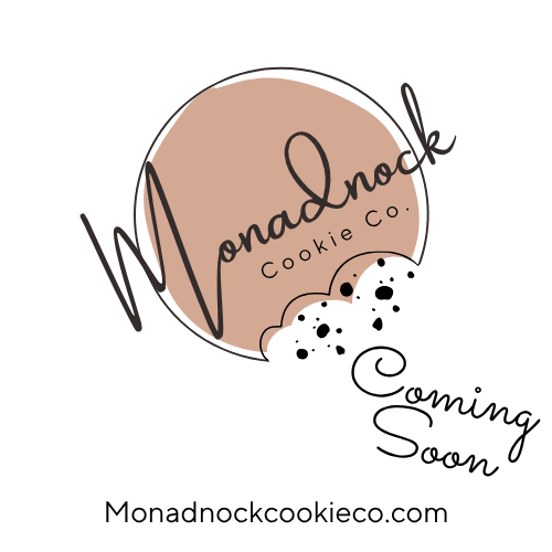 copy of mauve black minimalist aesthetic cookie biscuit business logo